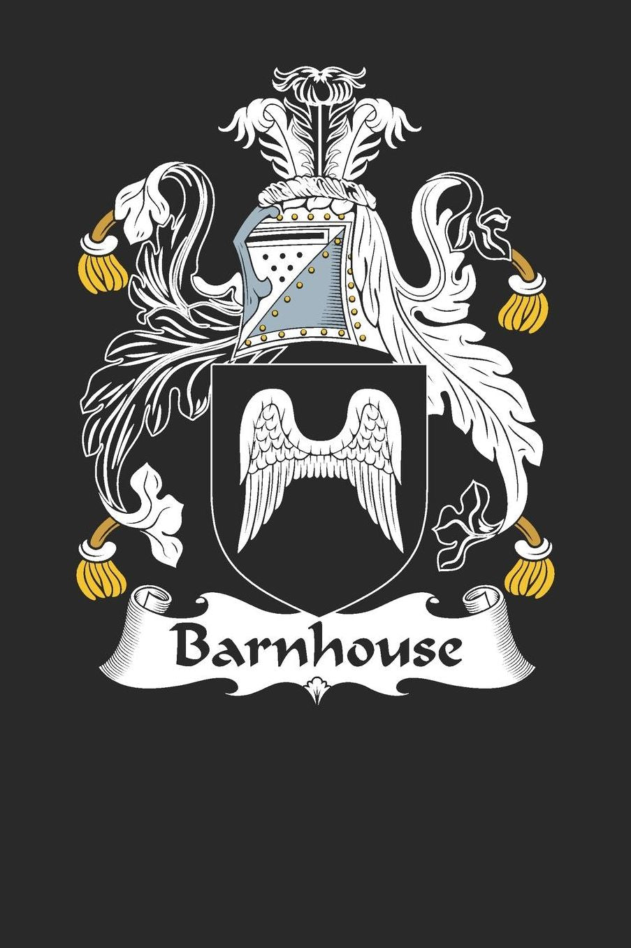 Barnhouse: Barnhouse Coat of Arms and Family Crest Notebook Journal (6 x 9 - 100 pages)