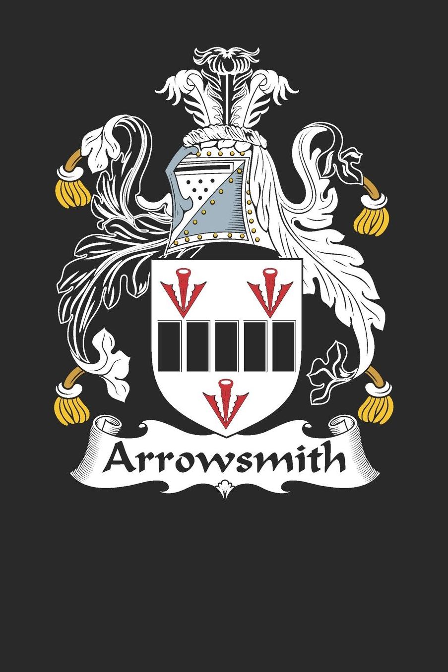 Arrowsmith: Arrowsmith Coat of Arms and Family Crest Notebook Journal (6 x 9 - 100 pages)
