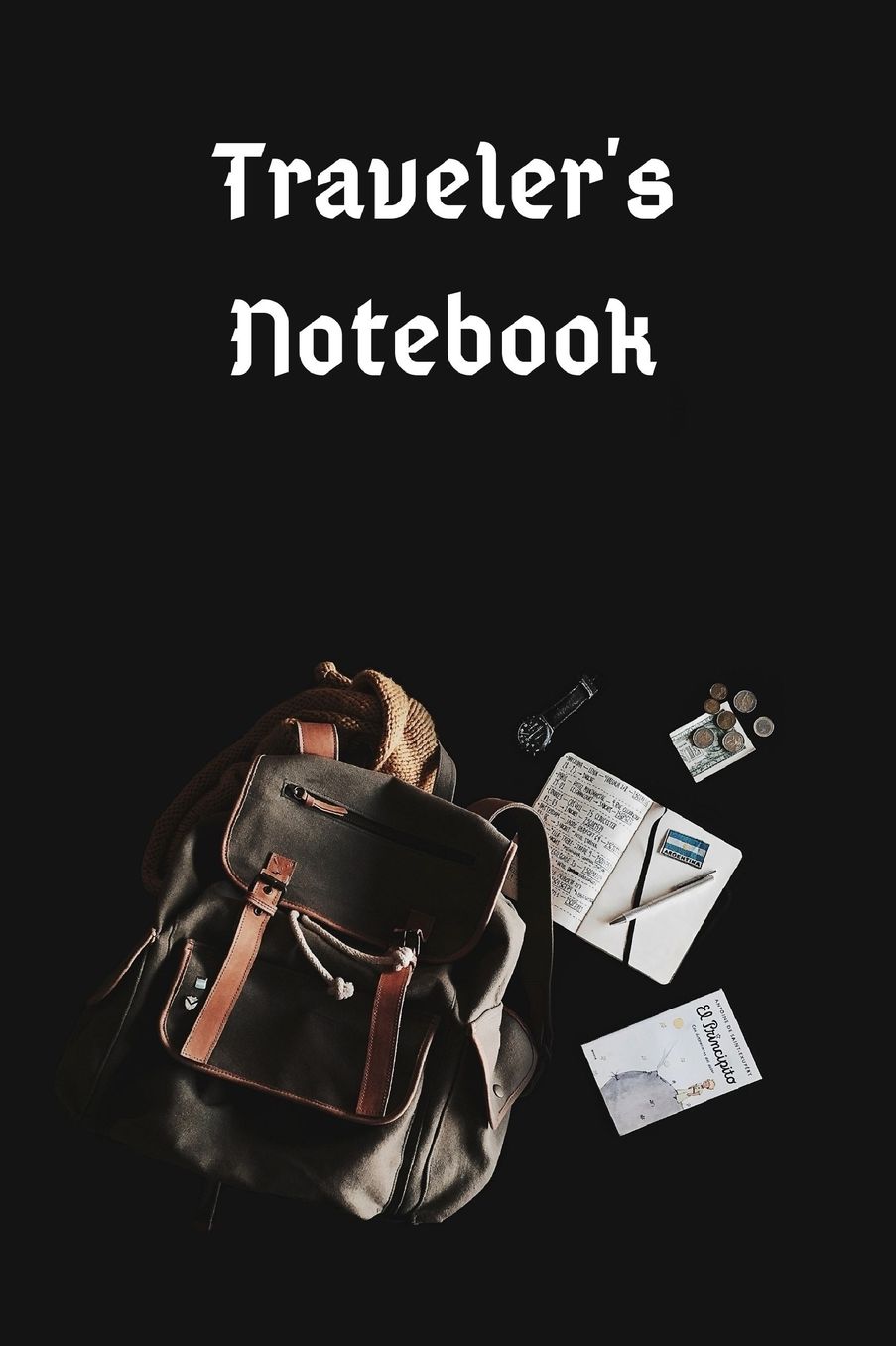 Traveler's Notebook: Travel Notebook, 6x9 inches, grid notebook, 200 pages notebook, dotted journal, take notes