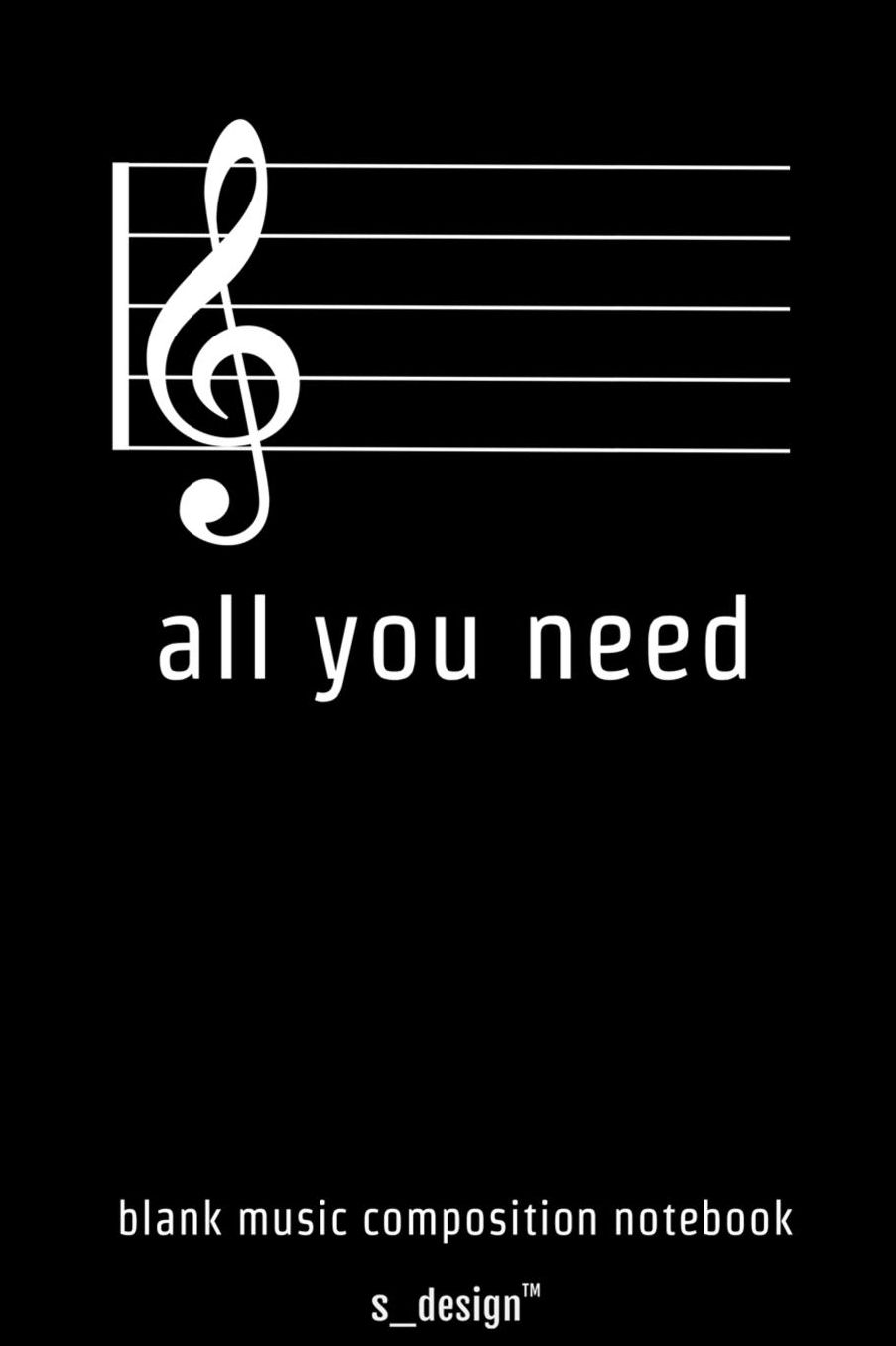 Musik Notizbuch zum Song-Schreiben / Song-Writing, Songtexten / Songtext Schreiben: (120 Seiten liniertes blanko Papier )