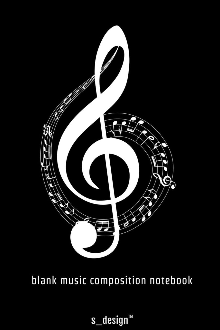 Musik Notizbuch zum Song-Schreiben / Song-Writing, Songtexten / Songtext Schreiben: (120 Seiten liniertes blanko Papier)