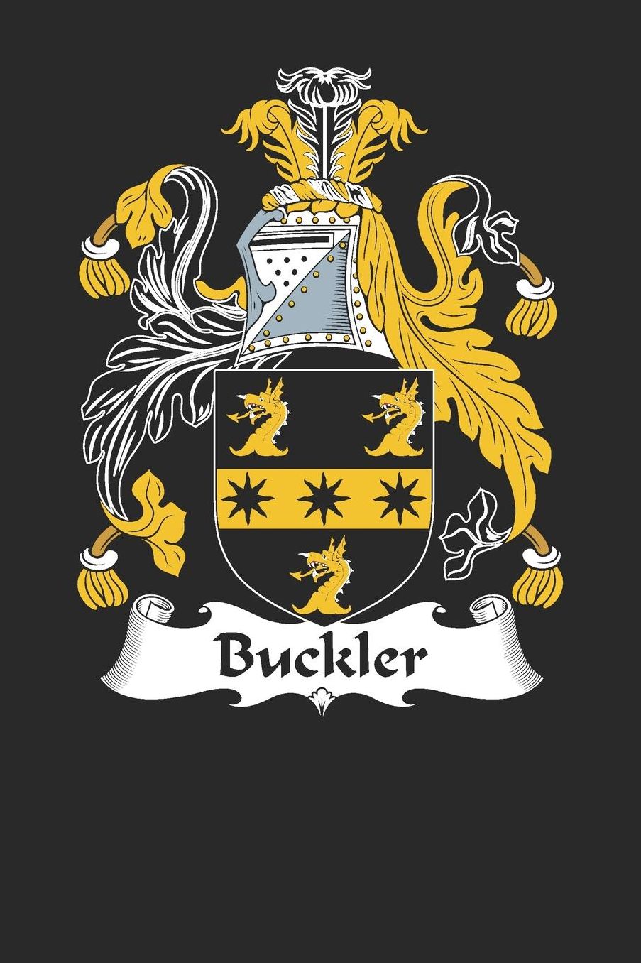 Buckler: Buckler Coat of Arms and Family Crest Notebook Journal (6 x 9 - 100 pages)