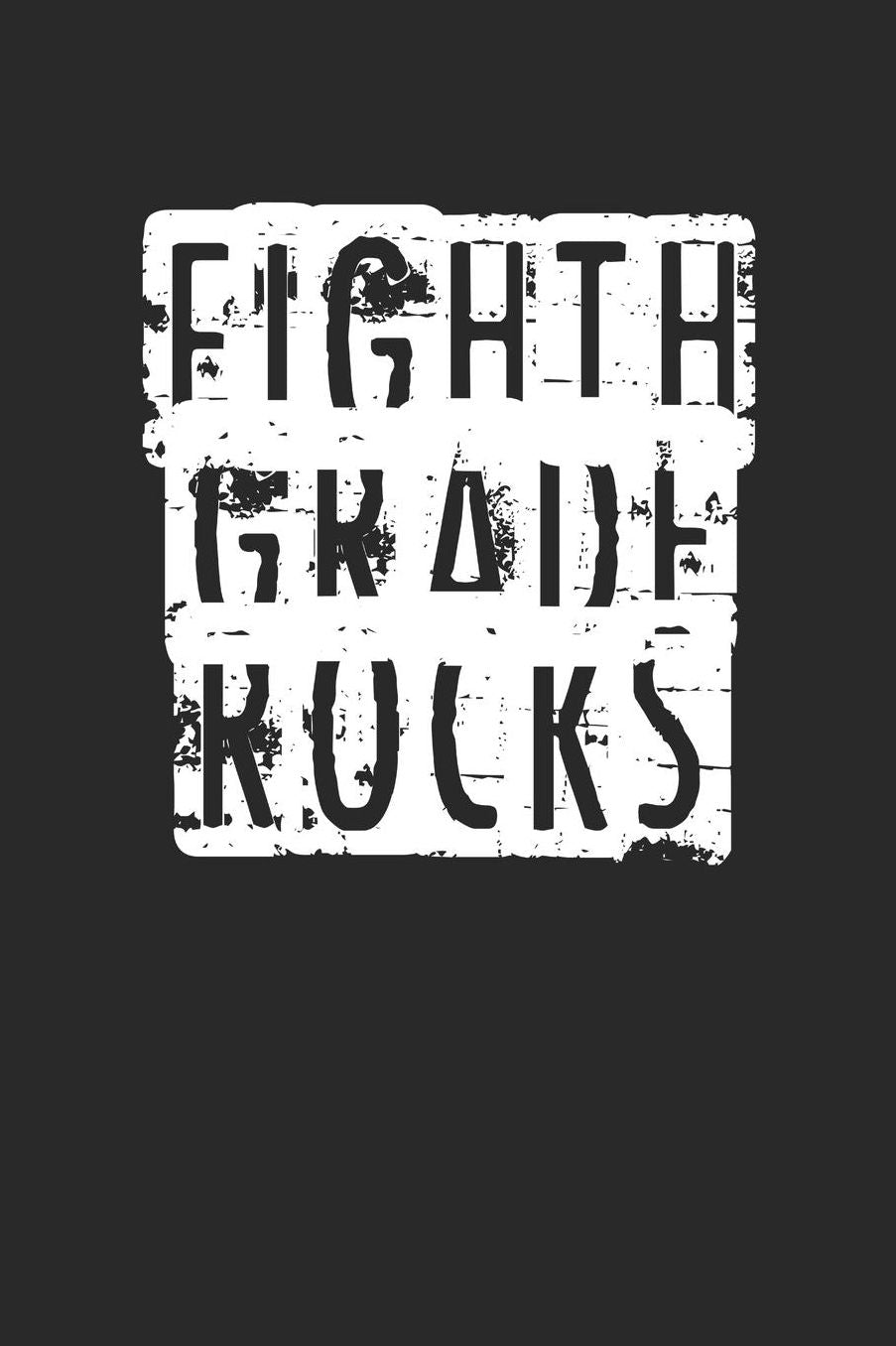 Back to School Notebook 'Eighth Grade Rocks' - Back To School Gift for Her and Him - 8th Grade Writing Journal: Medium College-Ruled Journey Diary, 110 page, Lined, 6x9 (15.2 x 22.9 cm)
