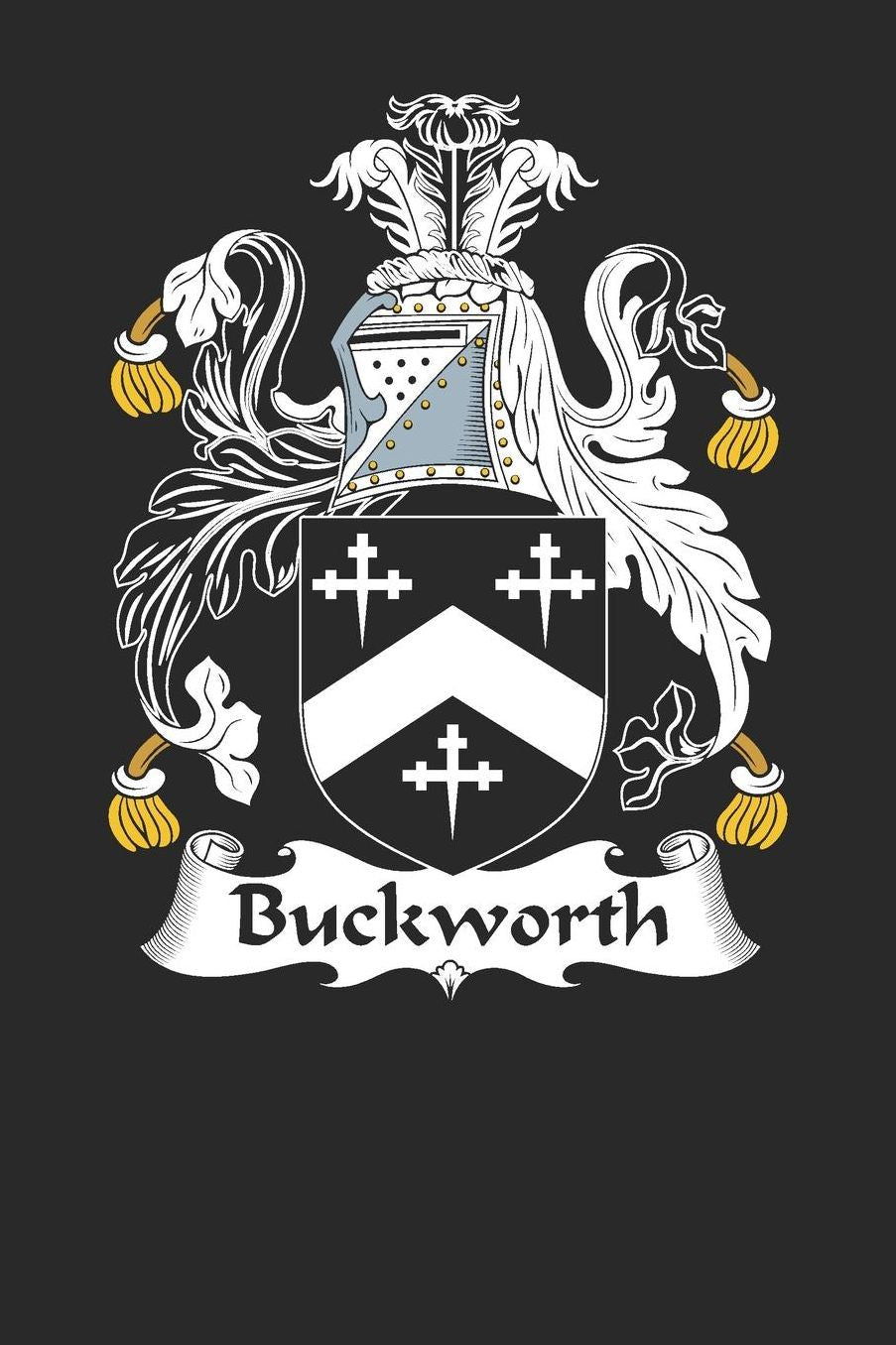 Buckworth: Buckworth Coat of Arms and Family Crest Notebook Journal (6 x 9 - 100 pages)