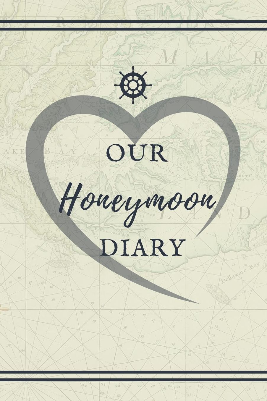 Our Honeymoon Diary: A5 diary with beautiful sayings unique wedding gift for bride or groom honeymoon journal engagement present planner bridal shower giftidea notebook