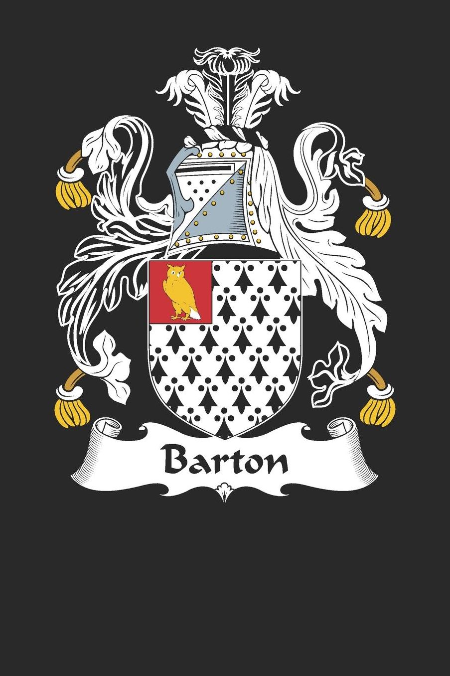 Barton: Barton Coat of Arms and Family Crest Notebook Journal (6 x 9 - 100 pages)