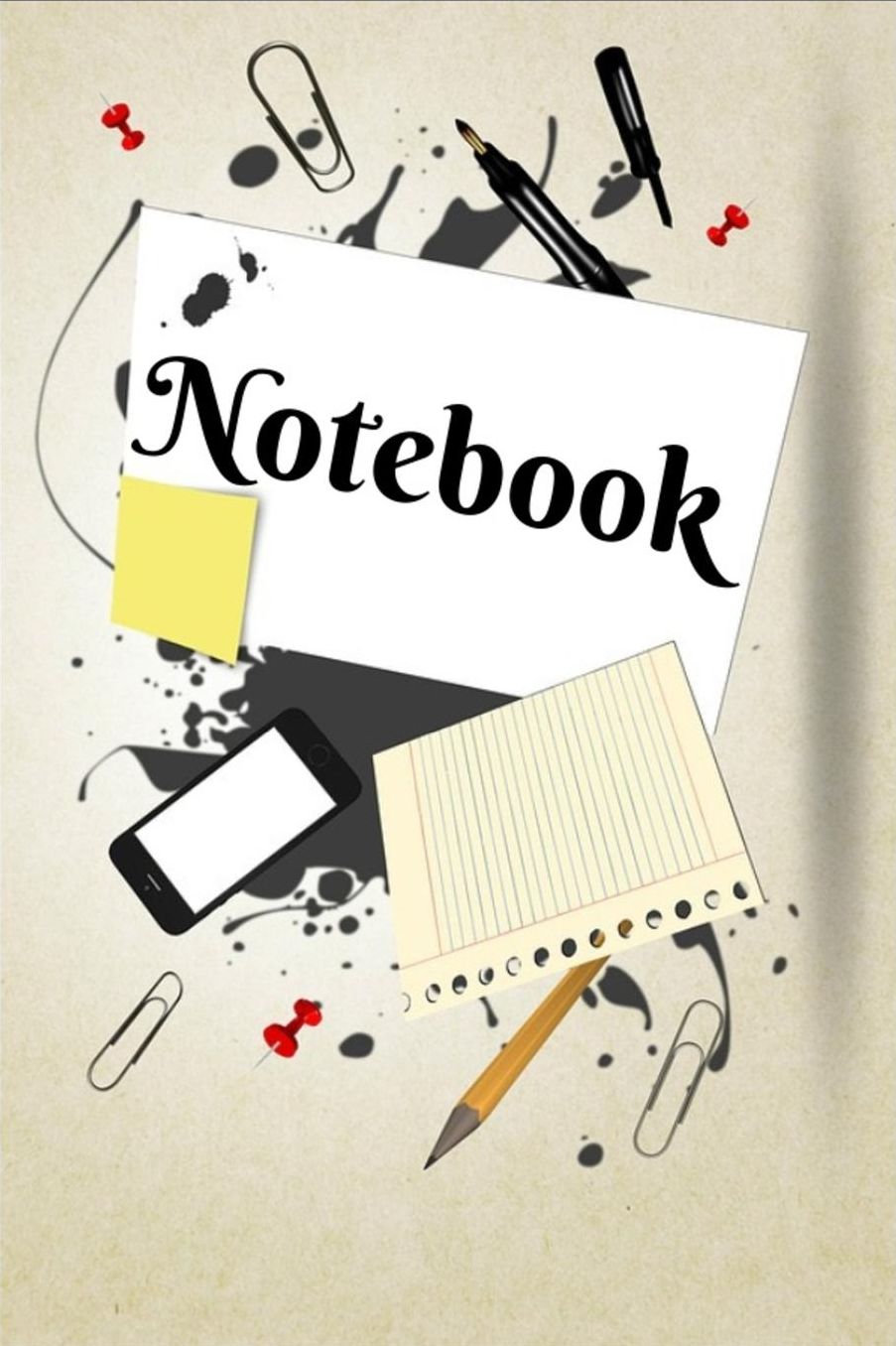 Notebook: Notebook - 100 Pages, College Ruled, 6 x 9 (Great Gift for Friends, Family Members, Students & Teachers or an Excellent Journal)