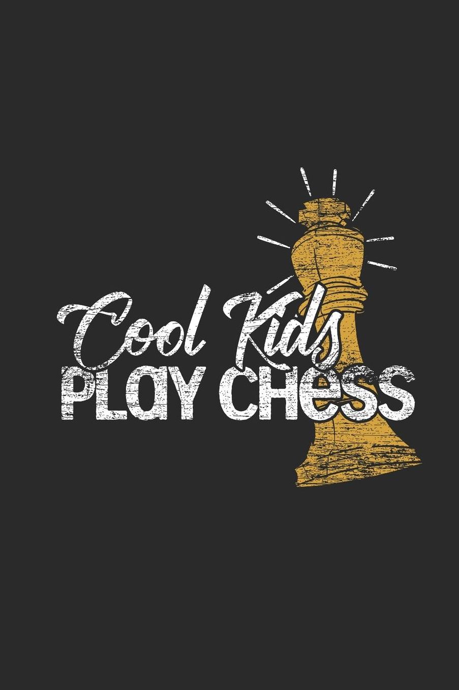 Cool Kids Play Chess: Dotted Bullet Notebook (6 x 9 - 120 pages) Chess Game Notebook for Daily Journal, Diary, and Gift