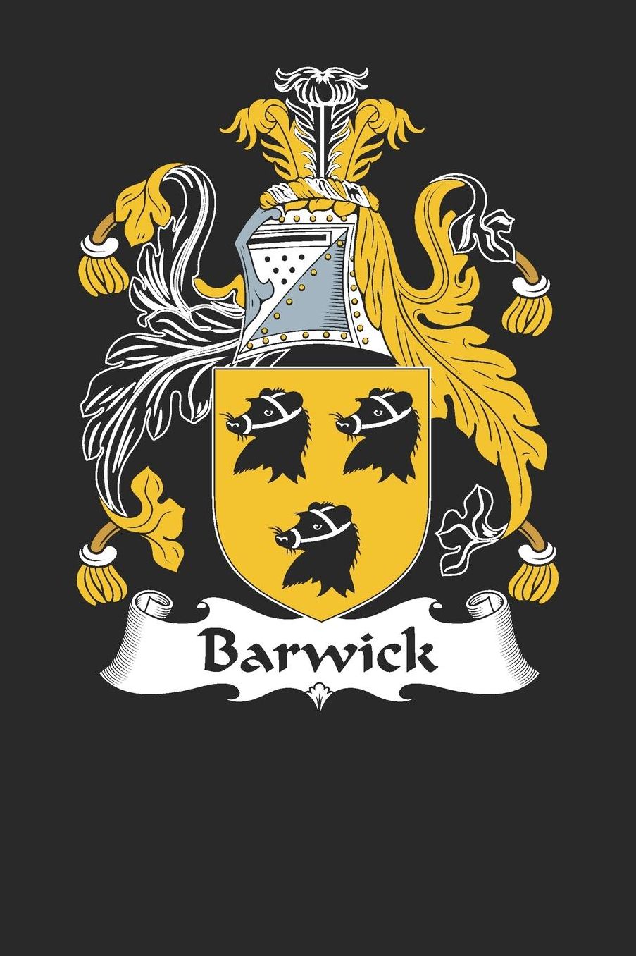 Barwick: Barwick Coat of Arms and Family Crest Notebook Journal (6 x 9 - 100 pages)