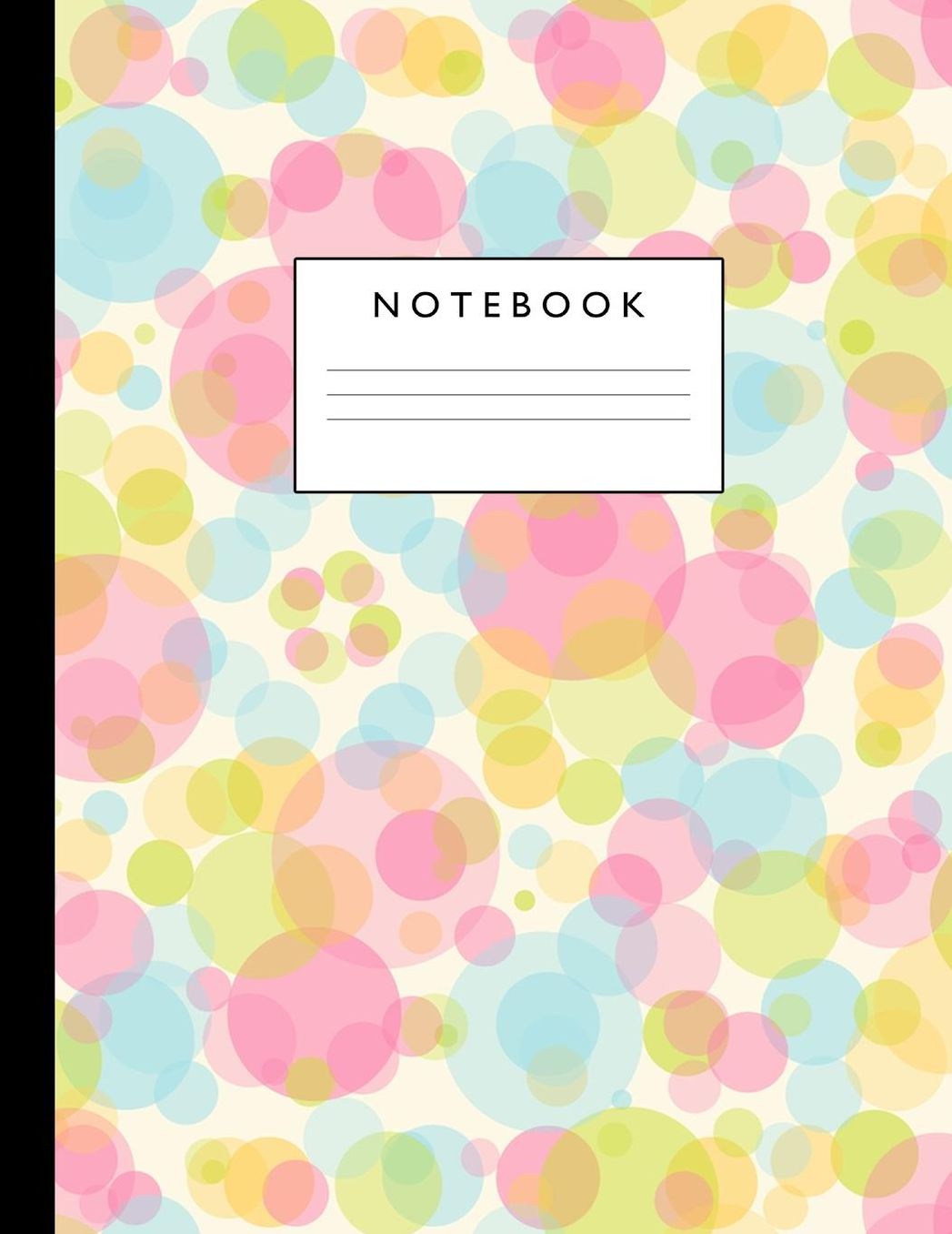 Notebook: Cute Lined Journal Ruled Composition Note Book to Draw and Write In - School Supplies for Elementary, Highschool and College (8.5 x 11 Size 100 Writing Pages) Cover Design 225
