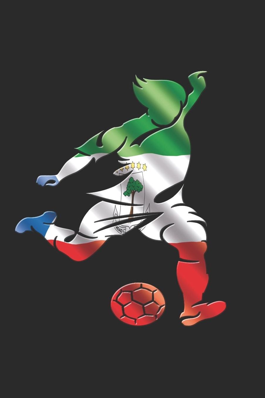 Equatorial Guinea Notebook: Equatorial Guinea Flag Notebook, Travel Journal to write in, College Ruled Journey Diary