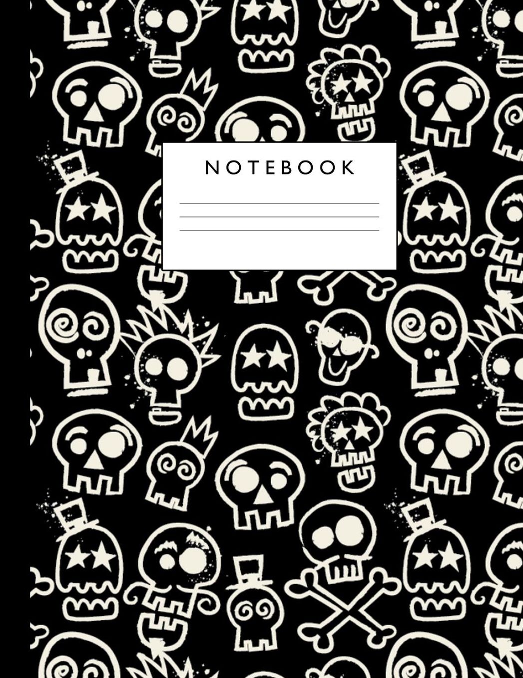 Notebook: Cute Lined Journal Ruled Composition Note Book to Draw and Write In - School Supplies for Elementary, Highschool and College (8.5 x 11 Size 100 Writing Pages) Cover Design 234