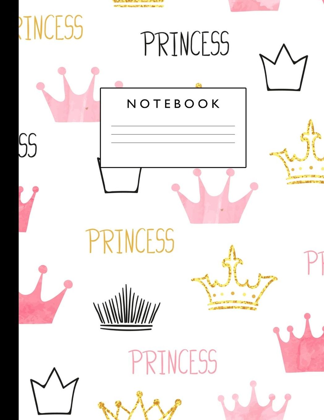 Notebook: Cute Lined Journal Ruled Composition Note Book to Draw and Write In - School Supplies for Elementary, Highschool and College (8.5 x 11 Size 100 Writing Pages) Cover Design 238