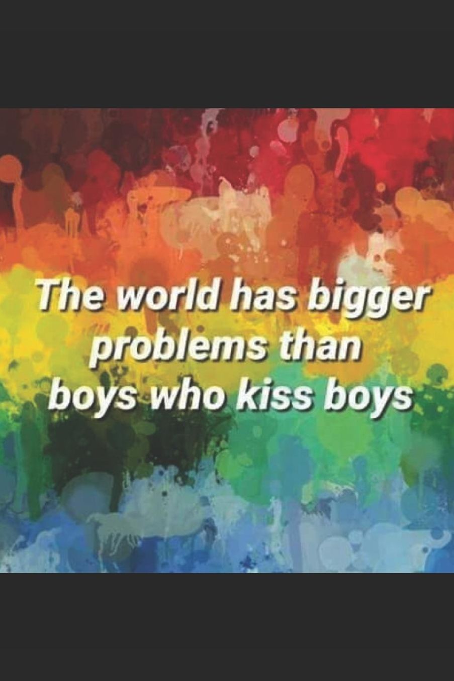 Journal: A gay pride themed notebook journal for your everyday needs