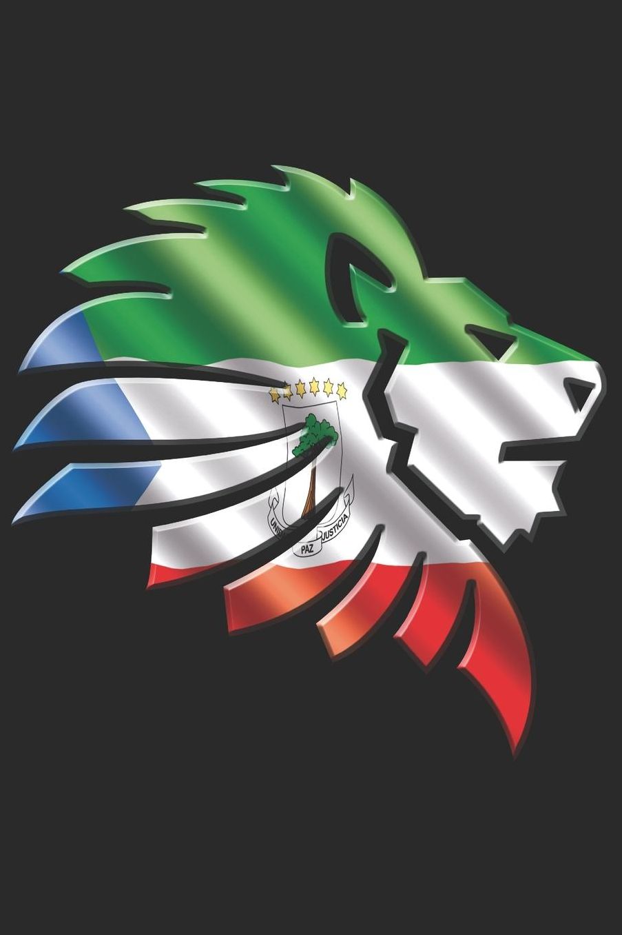 Equatorial Guinea Notebook: Equatorial Guinea Flag Notebook, Travel Journal to write in, College Ruled Journey Diary