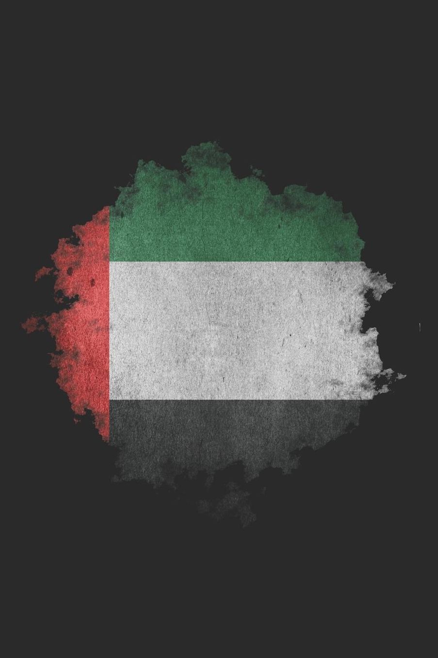 Arab Emirates Notebook: Arab Emirates Flag Notebook, Travel Journal to write in, College Ruled Journey Diary