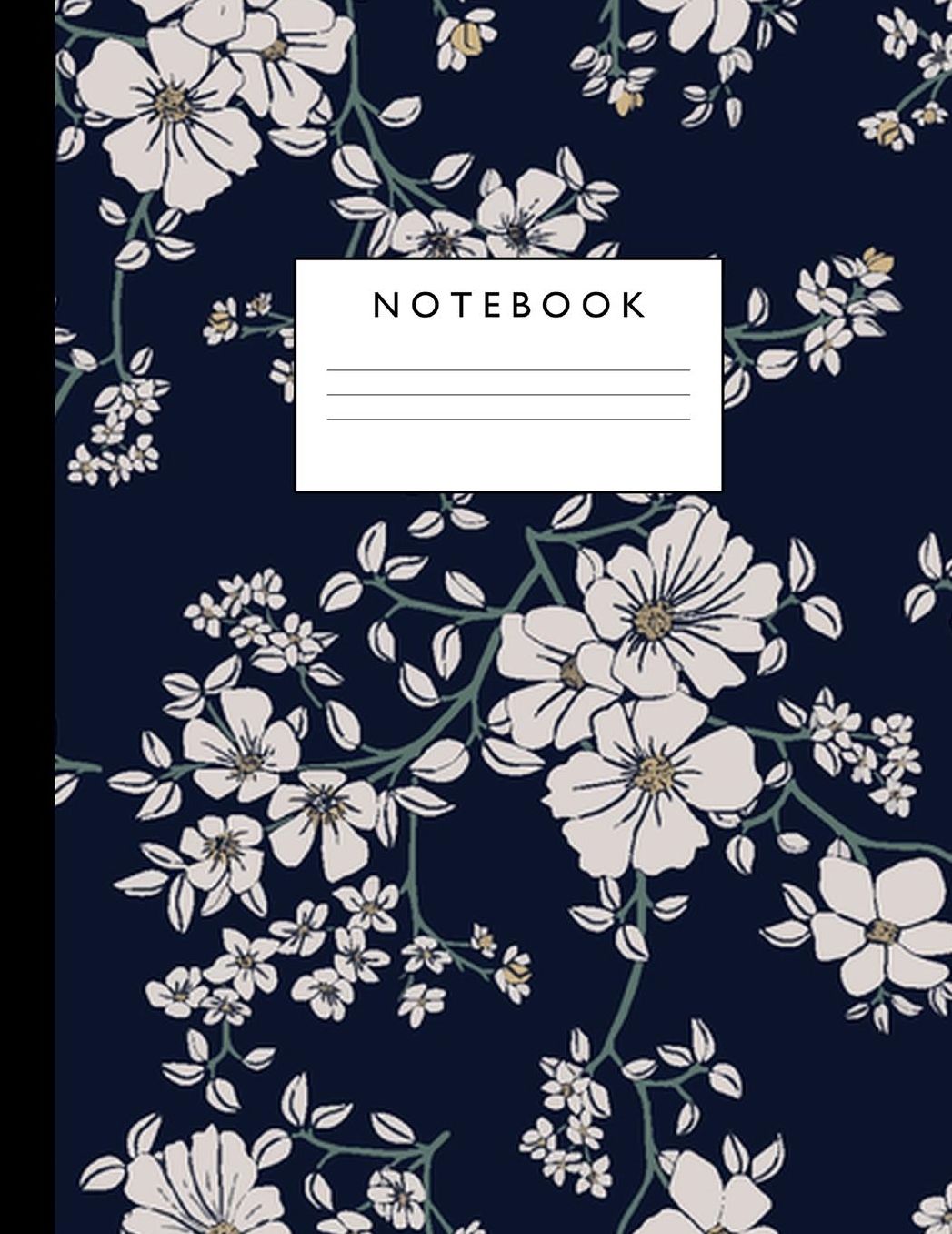 Notebook: Cute Lined Journal Ruled Composition Note Book to Draw and Write In - School Supplies for Elementary, Highschool and College (8.5 x 11 Size 100 Writing Pages) Cover Design 275