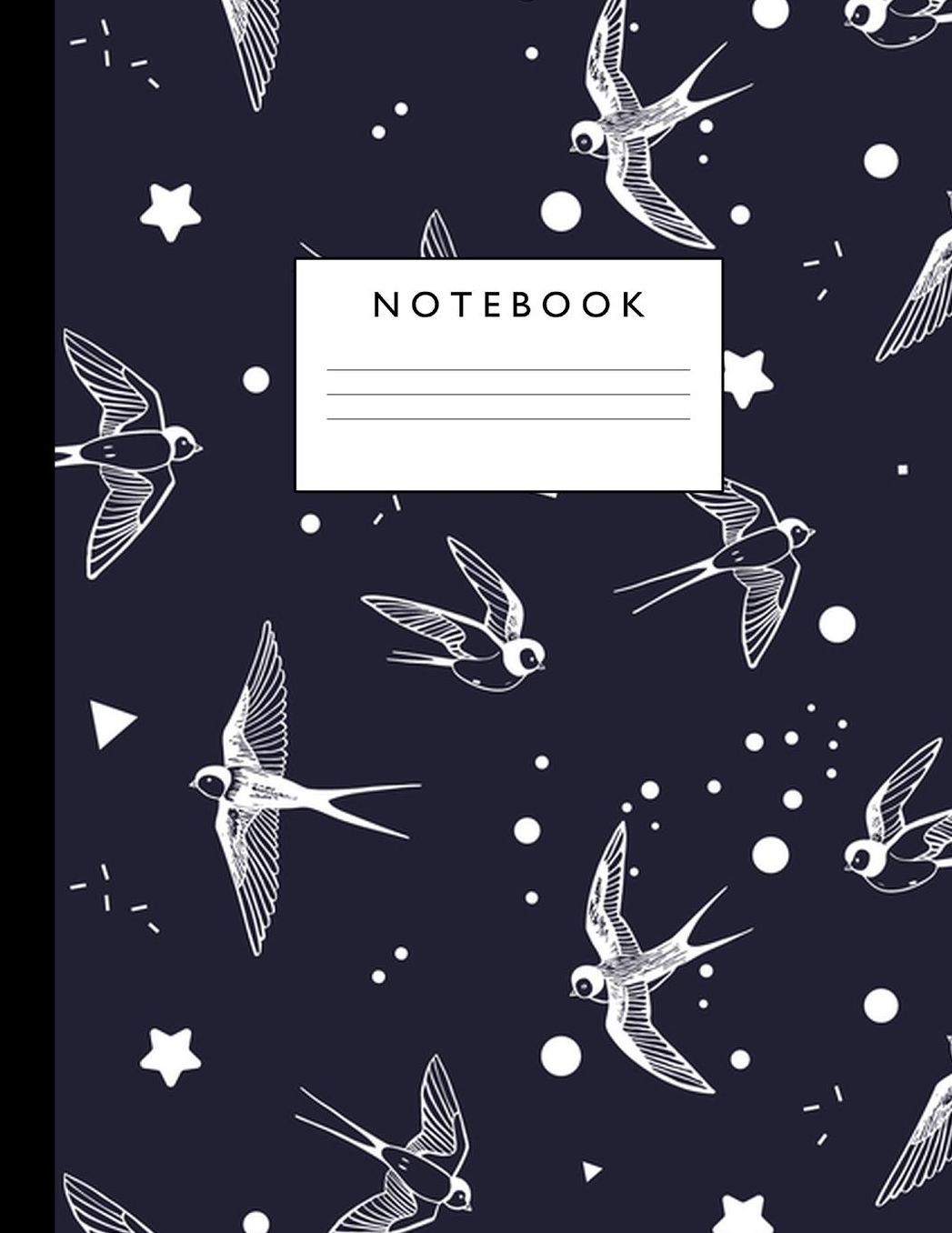 Notebook: Cute Lined Journal Ruled Composition Note Book to Draw and Write In - School Supplies for Elementary, Highschool and College (8.5 x 11 Size 100 Writing Pages) Cover Design 277