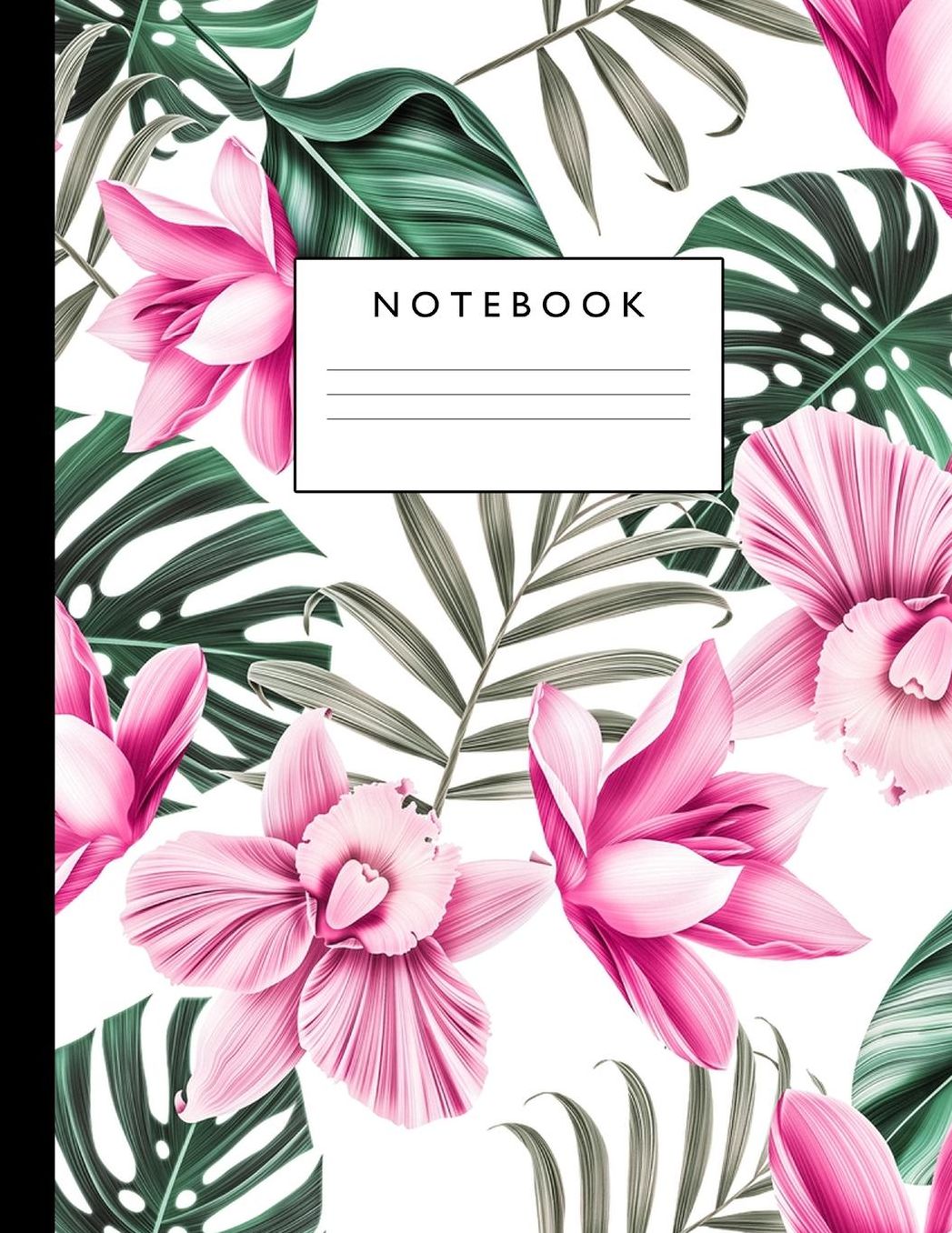 Notebook: Cute Lined Journal Ruled Composition Note Book to Draw and Write In - School Supplies for Elementary, Highschool and College (8.5 x 11 Size 100 Writing Pages) Cover Design 287