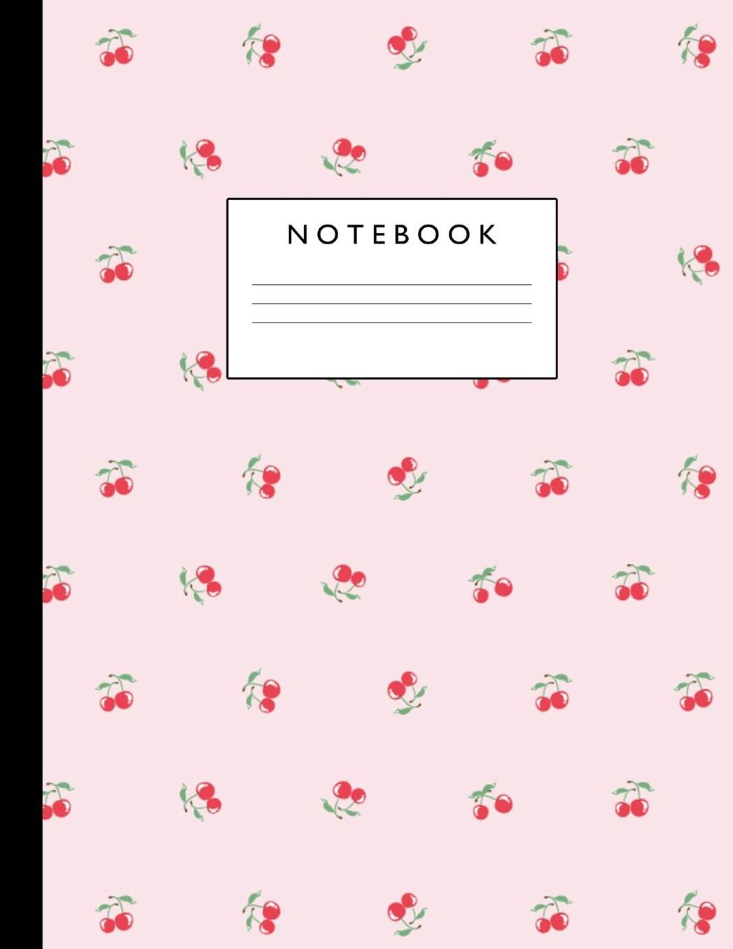 Notebook: Cute Lined Journal Ruled Composition Note Book to Draw and Write In - School Supplies for Elementary, Highschool and College (8.5 x 11 Size 100 Writing Pages) Cover Design 292