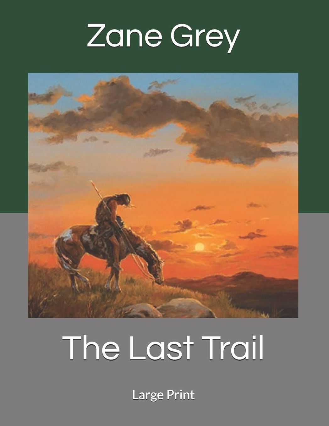 The Last Trail: Large Print