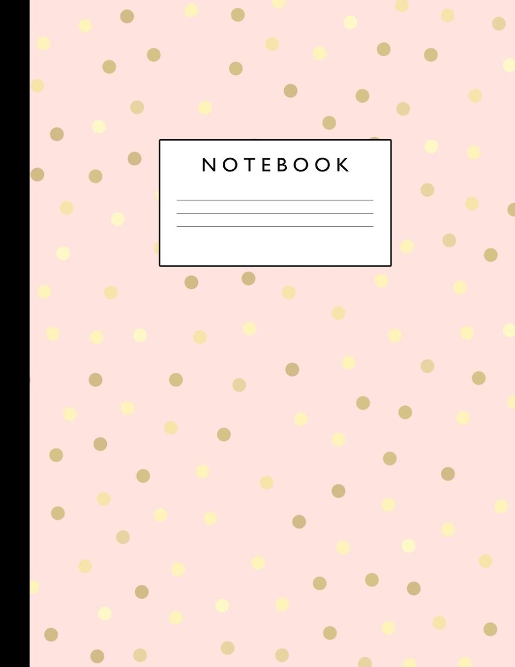 Notebook: Cute Lined Journal Ruled Composition Note Book to Draw and Write In - School Supplies for Elementary, Highschool and College (8.5 x 11 Size 100 Writing Pages) Cover Design 304