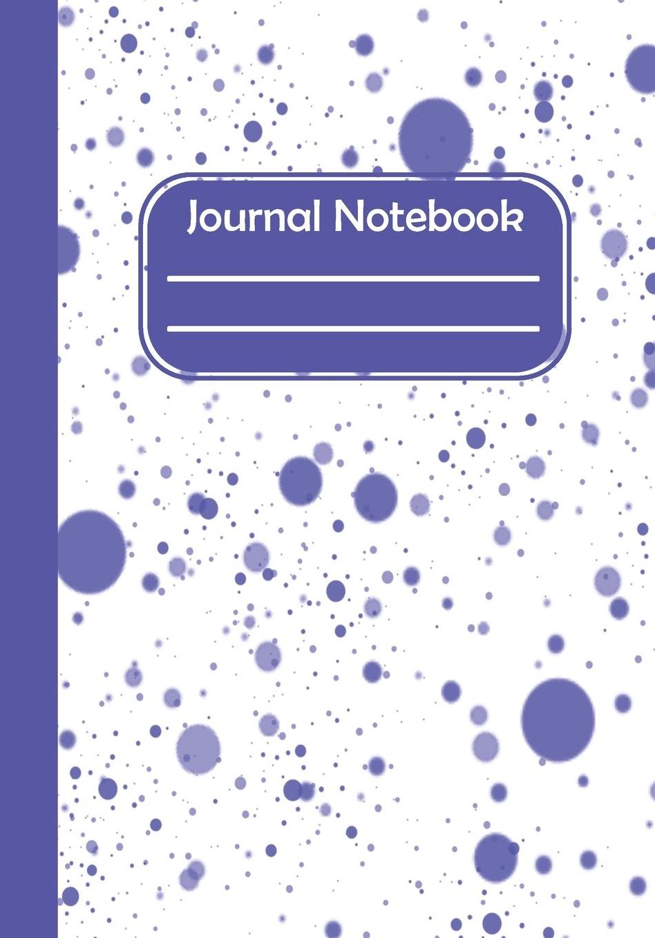 Journal Notebook: Dotted Color Pattern Journal Notebook For Kids, Adults, Mom, Dad, School Kids And College Students /Blank Lined Journal Notebook