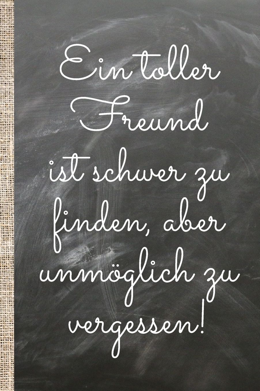 Ein toller Freund ist schwer zu finden, aber unmï¿½glich zu vergessen!: Das 120 Seiten linierte Notizbuch ca. A5 Format. Perfektes Geschenk fï¿½r verschiedene Anlï¿½sse wie Geburtstag, um deinem besten Freund danke zu sagen.