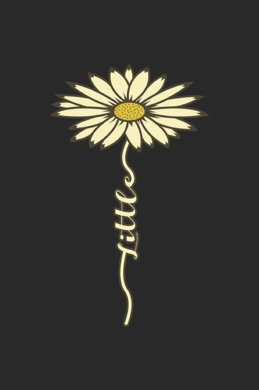 Little Flower: Flower Power Notebook Plants and Gardener Journal for Landscaper, Garden and Tree Enthusiasts for sketches ideas and To-Do lists, Dot Grid notebook, 120 pages