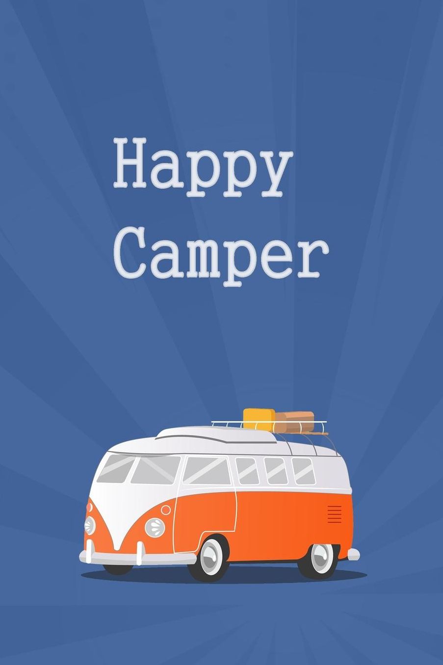 Thick Notebook - Camping Camp Journal RV Journal (119 pages)