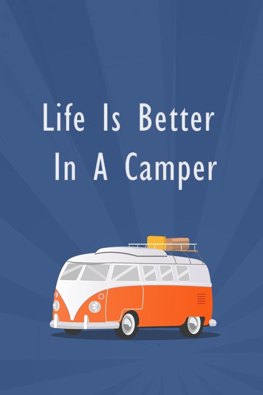 Thick Notebook - Camping Camp Journal RV Journal (119 pages)