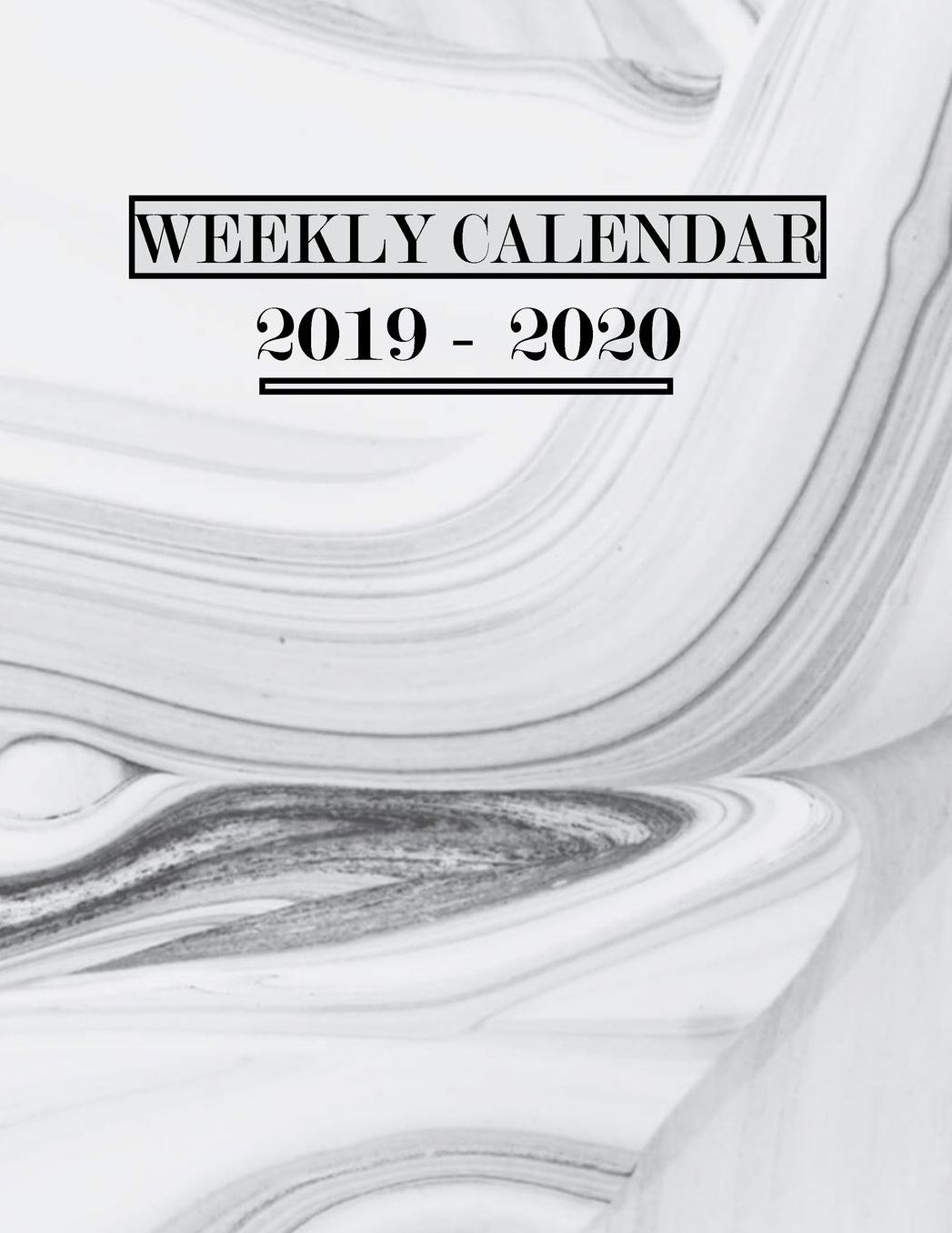 Weekly Calendar 2019 - 2020