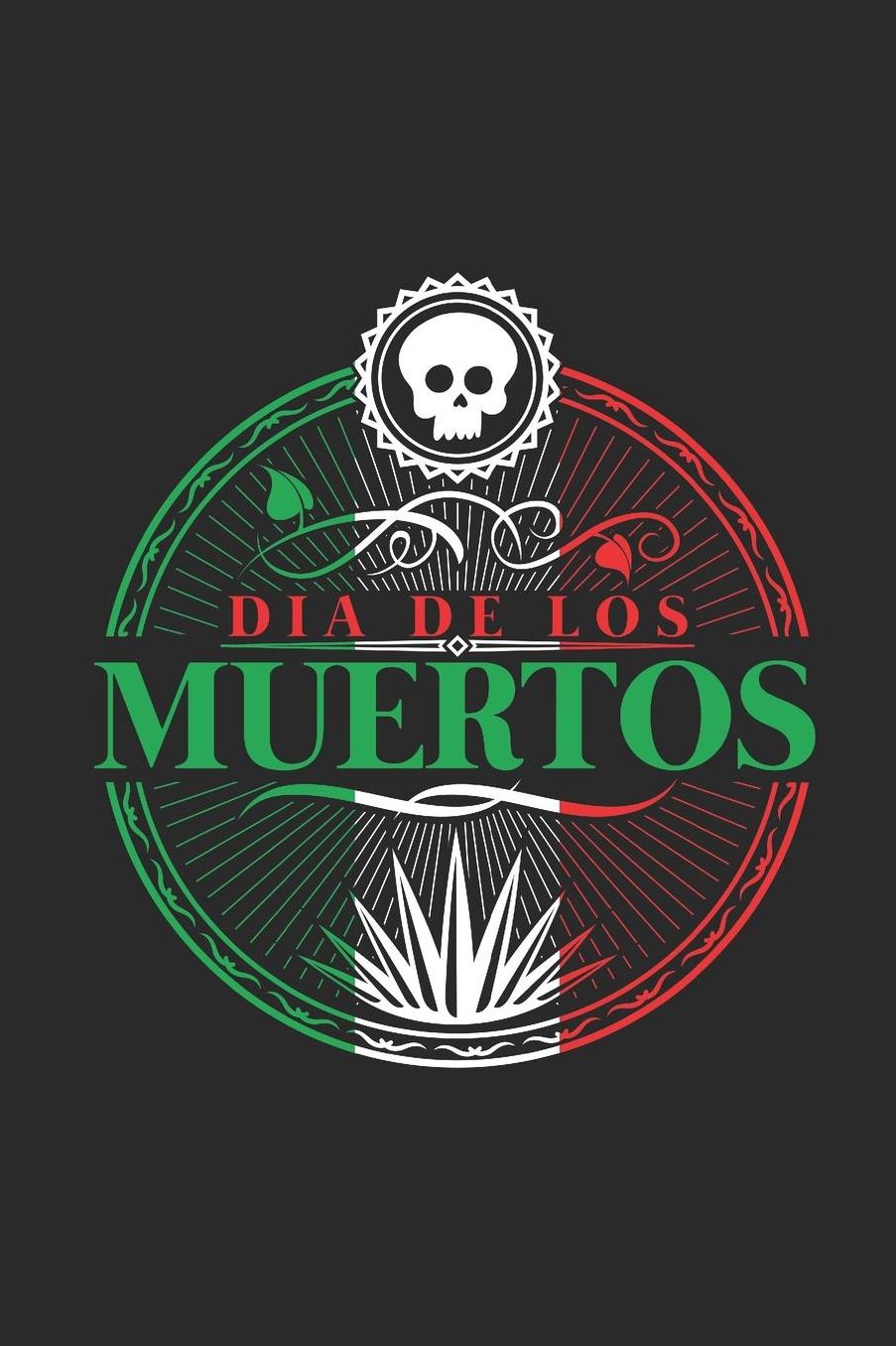 Dia De Los Muertos: Dotted Bullet Notebook (6 x 9 - 120 pages) Cinco de Mayo Holidays and Celebrations Notebook for Daily Journal, Diary, and Gift