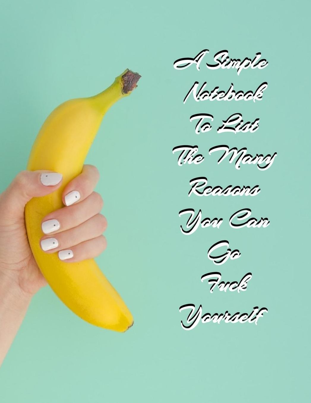 A Simple Notebook To List The Many Reasons You Can Go Fuck Yourself: The Perfect Gift Idea, Adult gag prank gifts, Novelty Joke Stocking Stuffer Ideas, 8.5x11 College Ruled, White Paper, Glossy Cover