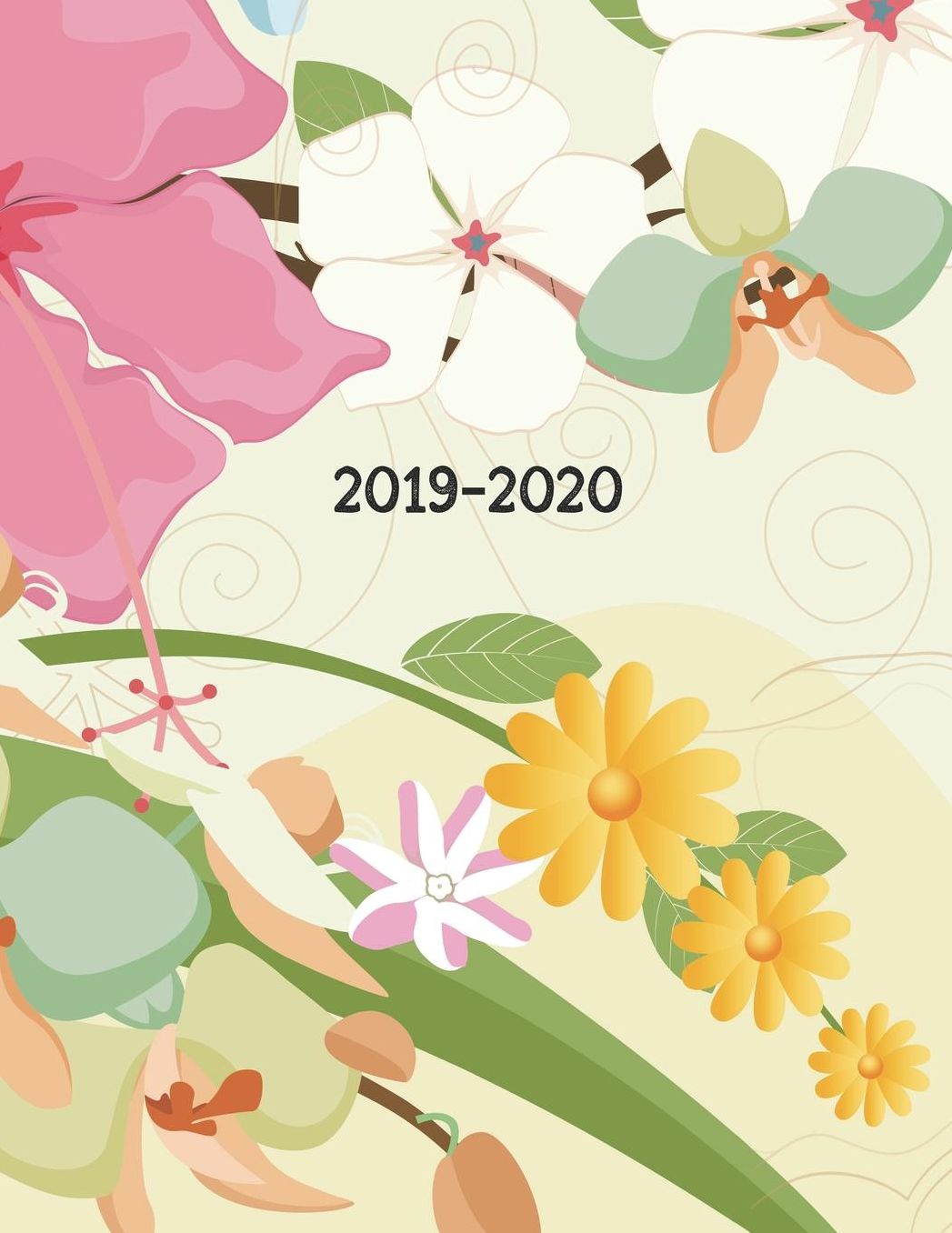 2019-2020: Floral Academic Planner for Students Track Goals Class Schedules and Assignments