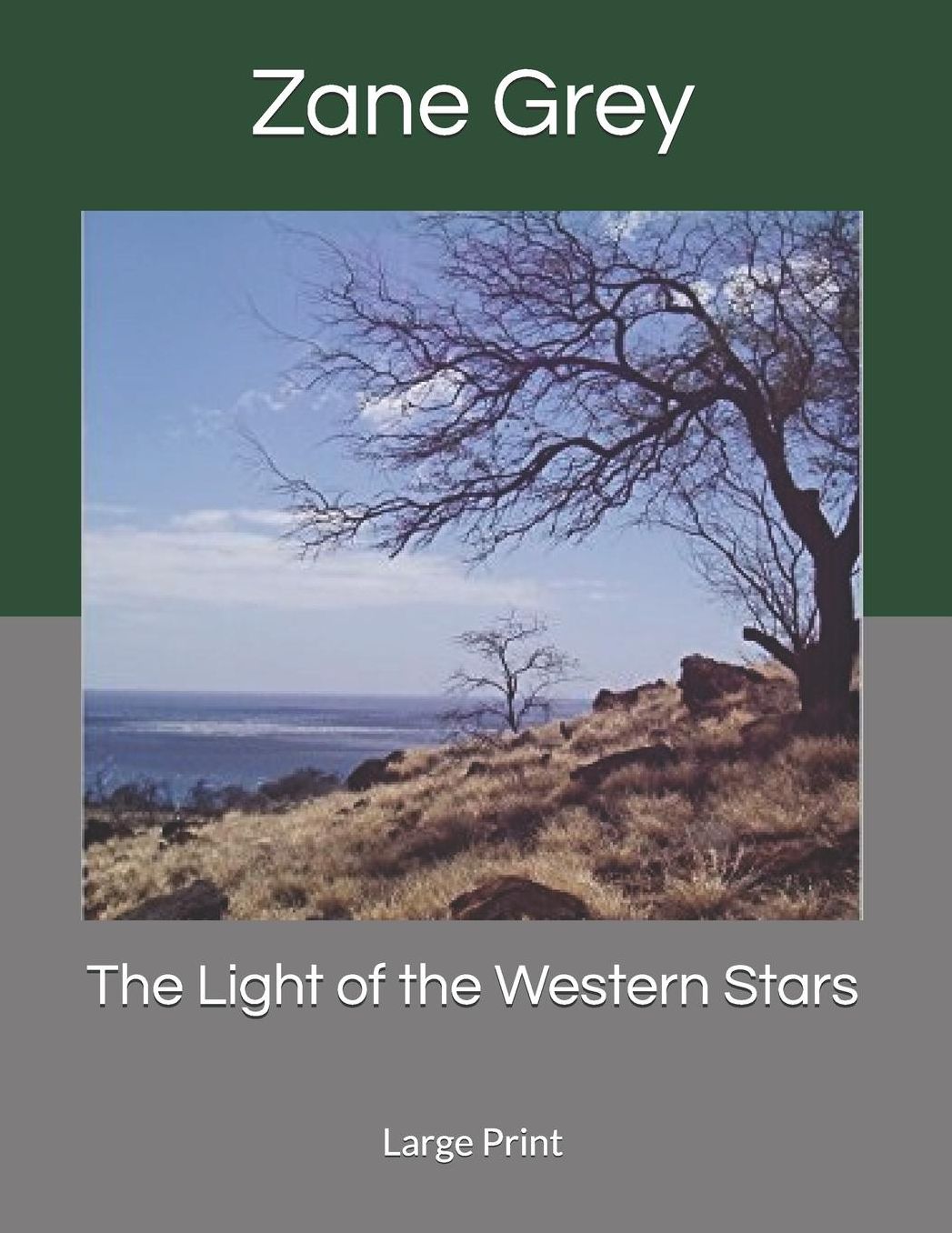 The Light of the Western Stars: Large Print