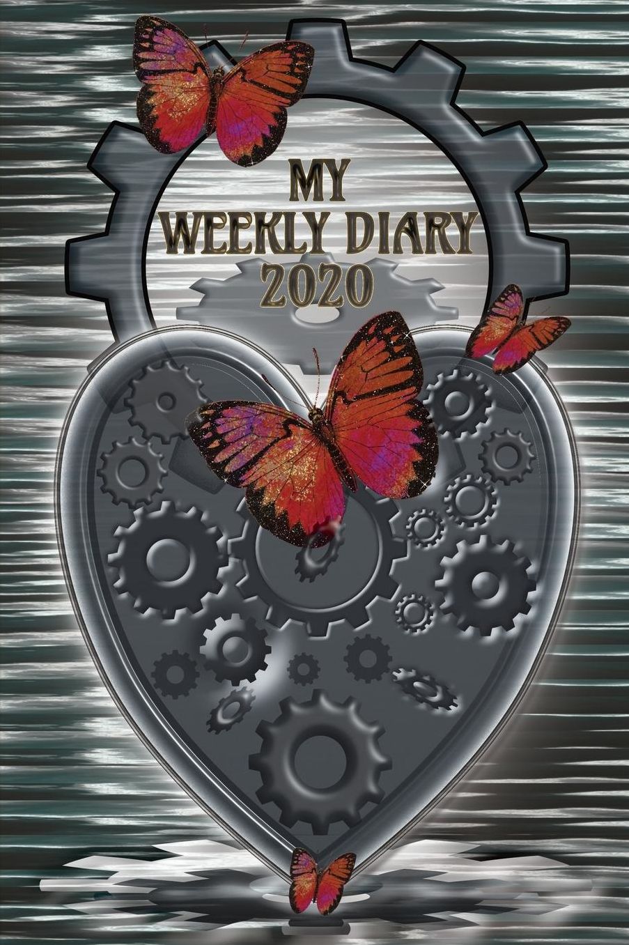 My Weekly Diary 2020: Weekly Planner with added extras in the Diary - Industrial 08 Cover