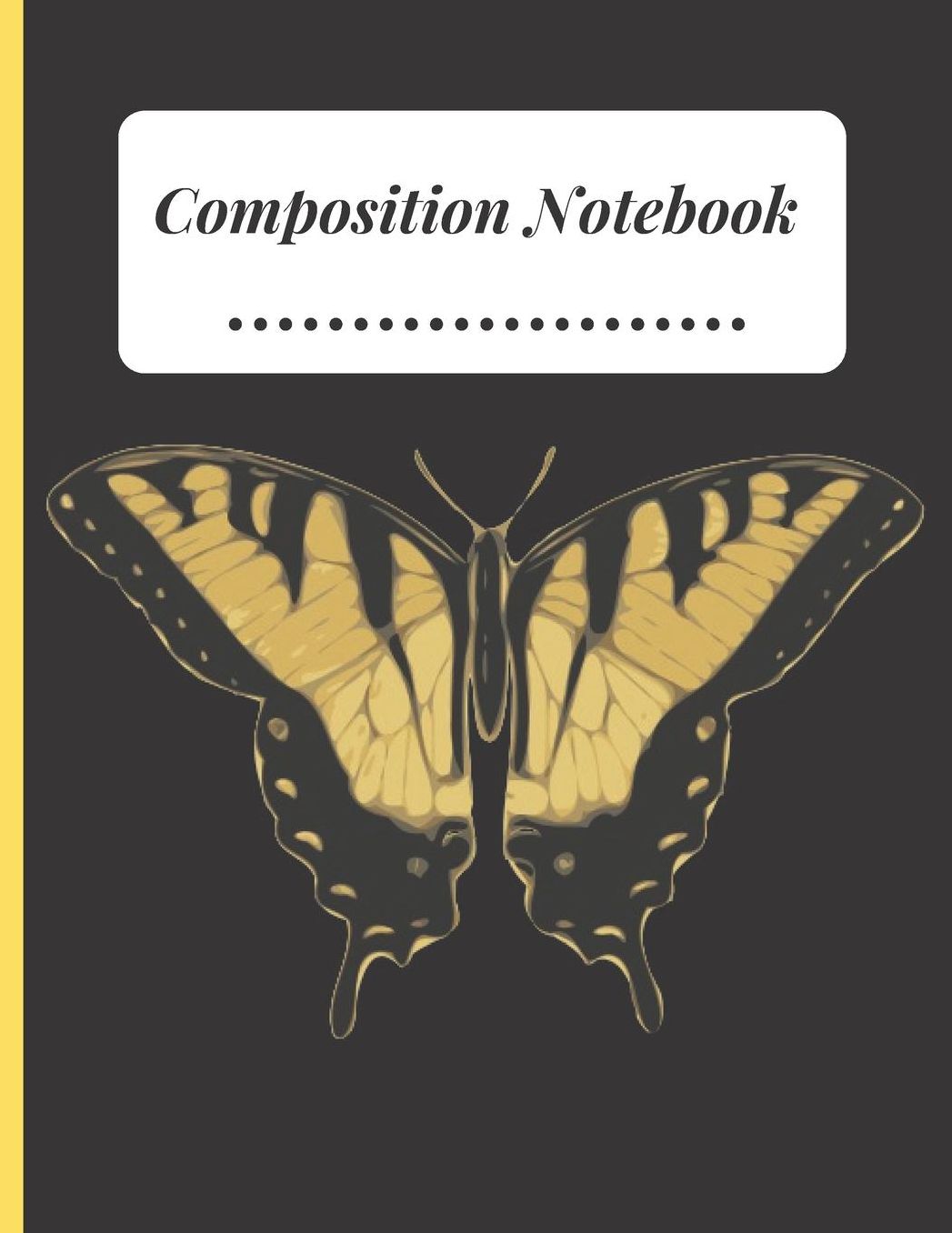 Composition Notebook: Pattern Butterfly Color Drawing Composition College Ruled Line paper Notebook Lined Journal / Notebook to write in 120 Pages (6 X 9)