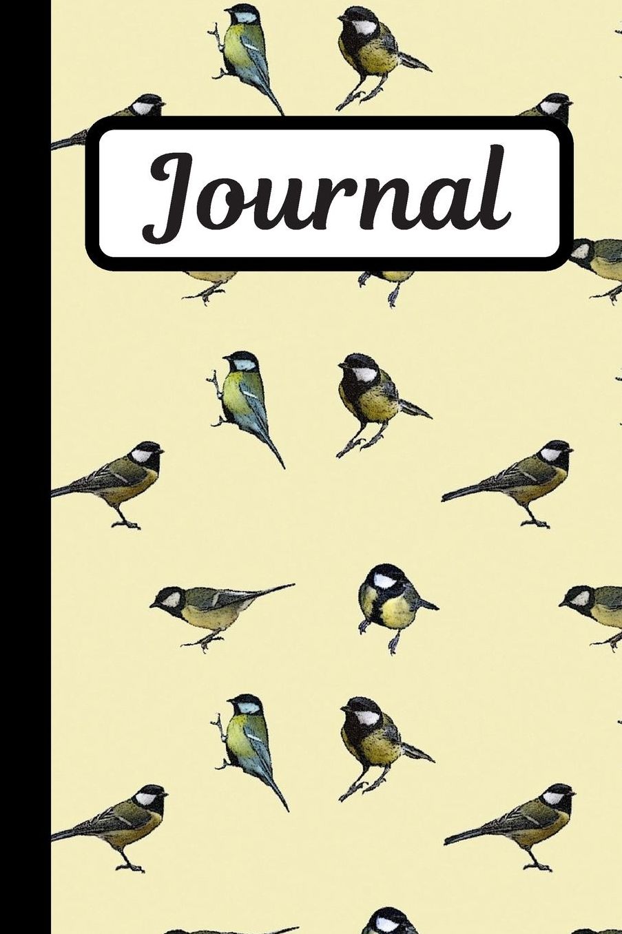 Journal: Bird Notebook, Bird Watching Log For Bird Lovers, Great Tit Bird Design