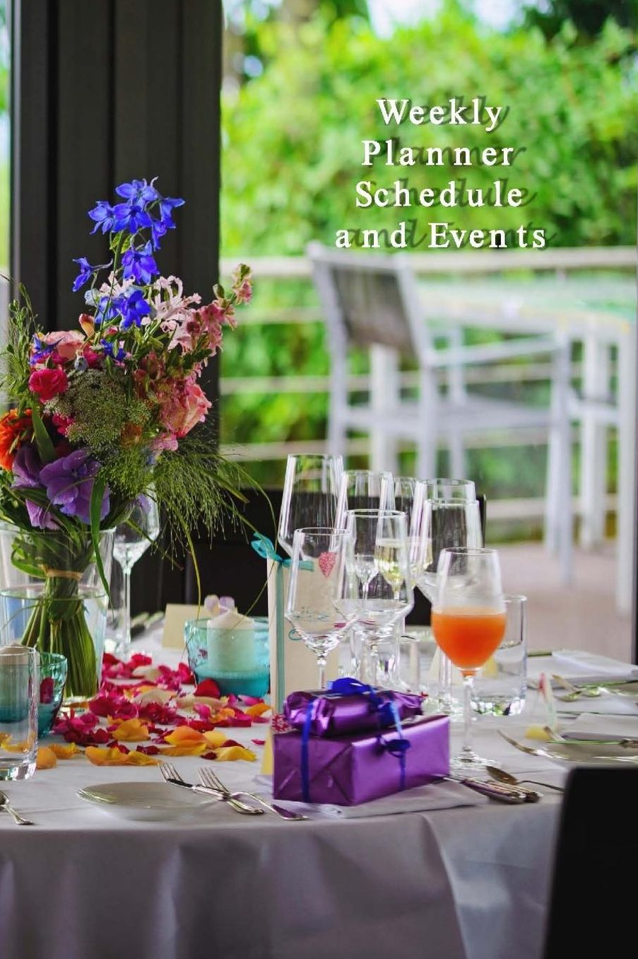 Weekly Planner Schedule and Events: A Weekly Planner for 2020