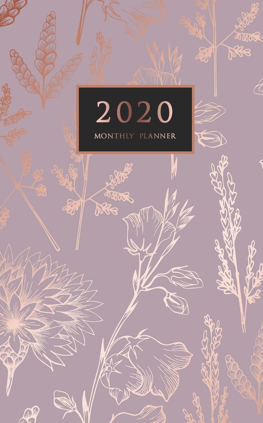 2020 Monthly Planner: Small 2020 Planner Monthly with Marble Cover (Volume 3)