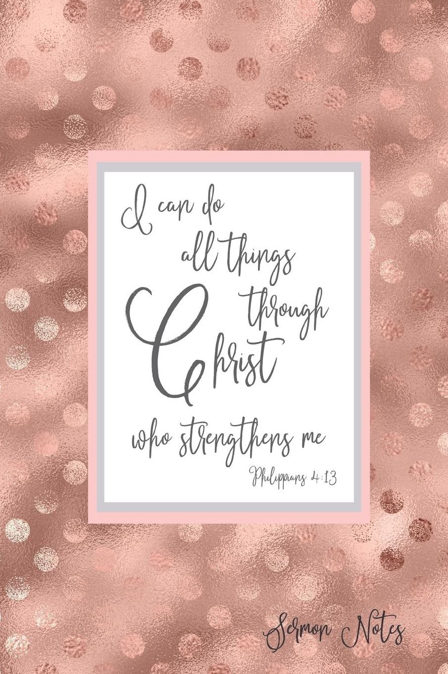 Sermon Notes: And Prayer Journal Perfect For Church Notebook