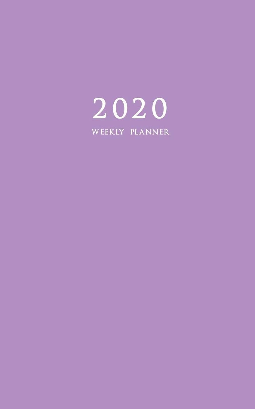 2020 Weekly Planner: Small 2020 Planner Weekly with Purple Cover