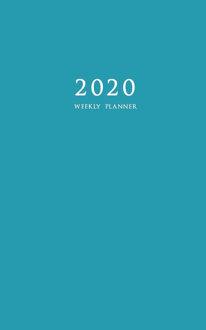 2020 Weekly Planner: Small 2020 Planner Weekly with Blue Cover