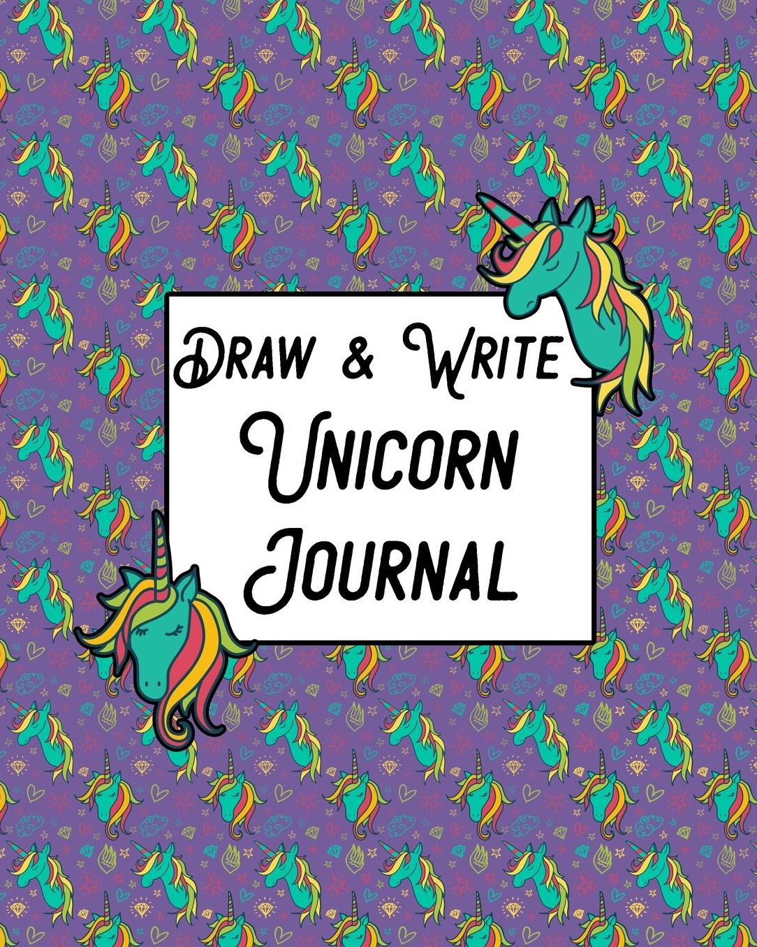 Unicorn Draw And Write Journal: Highlighted Drawing Journal For Kids