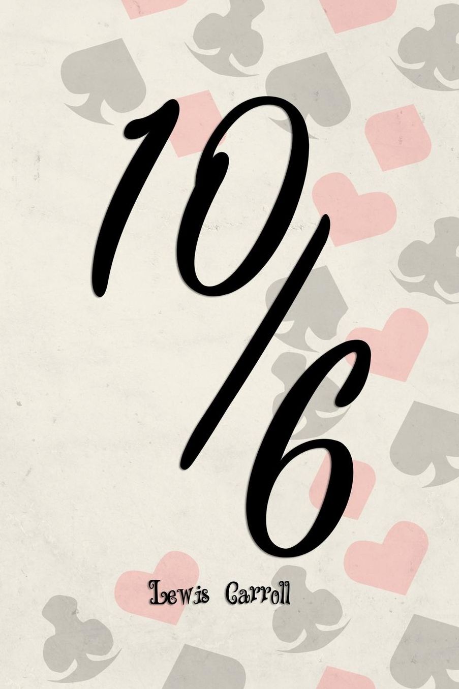 10/6: Blank Lined Notebook ( Alice In Wonderland ) Poker