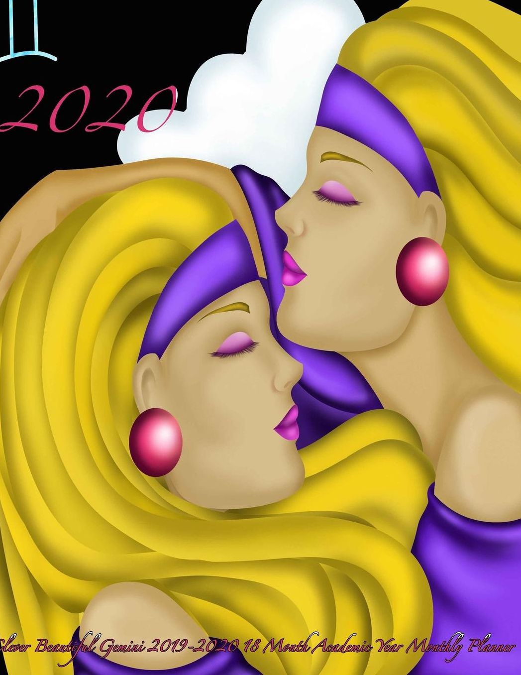 2020 Clever Beautiful Gemini 2019-2020 18 Month Academic Year Monthly Planner: July 2019 To December 2020 Calendar Schedule Organizer with Inspirational Quotes