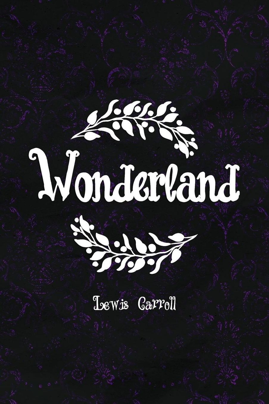 Wonderland: Blank Lined Notebook ( Alice In Wonderland ) Black