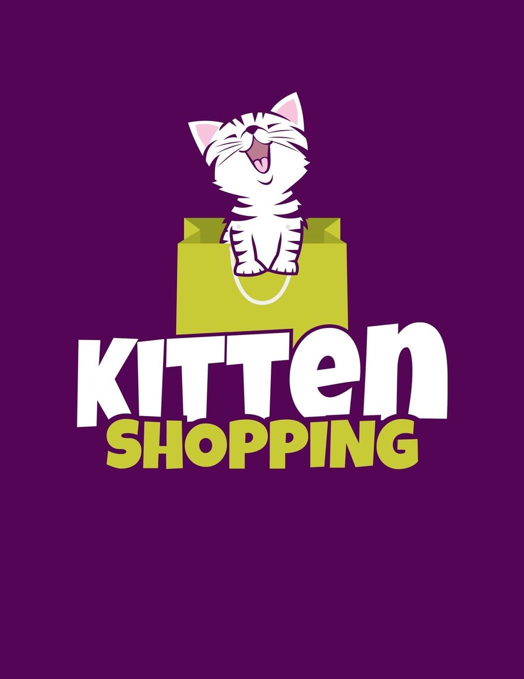 Kitten Shopping: Simple Lined Organizer