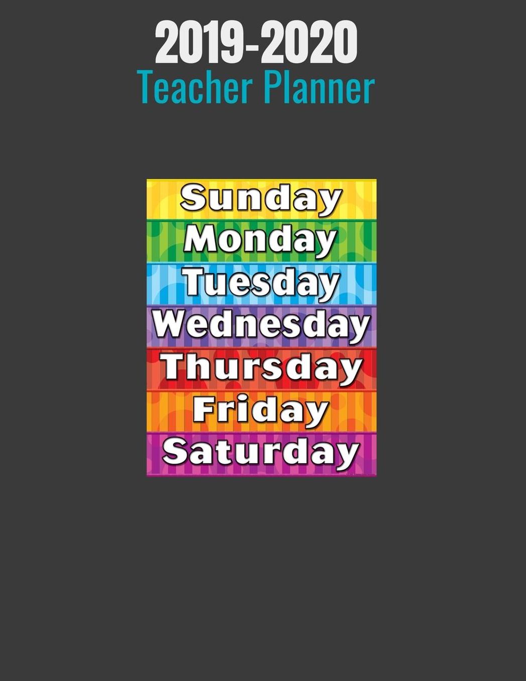 2019-2020 Teacher Planner: 2019 2020 12-Month Teacher Academic Lesson Daily Weekly Monthly Planner 150 pages: Calendar, Birthdays, Student Roster, Student Health and Medication, Classroom Expense Tracker, Plan by Subject, Yearly Recap